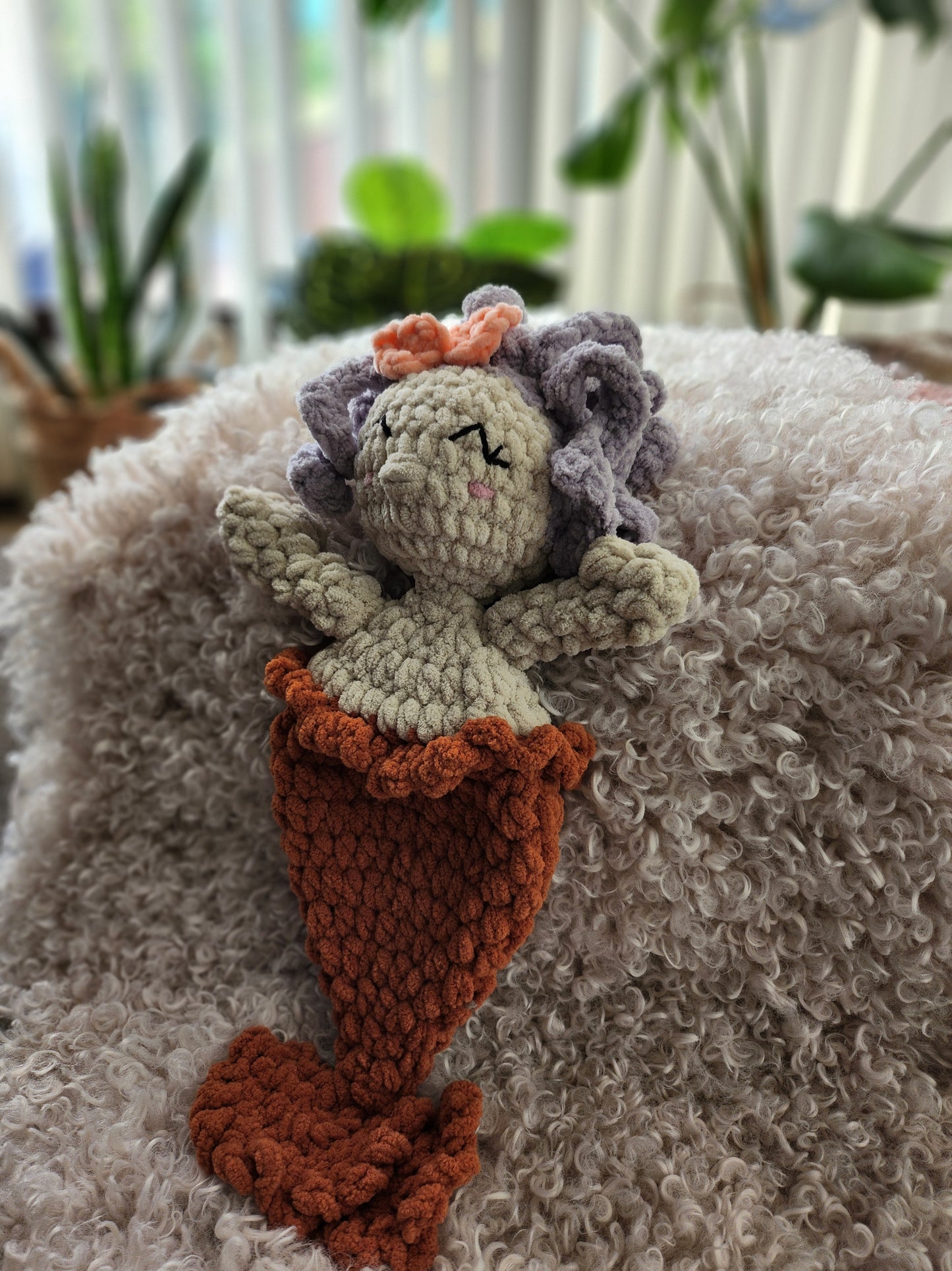 Luna Mermaid Snuggler