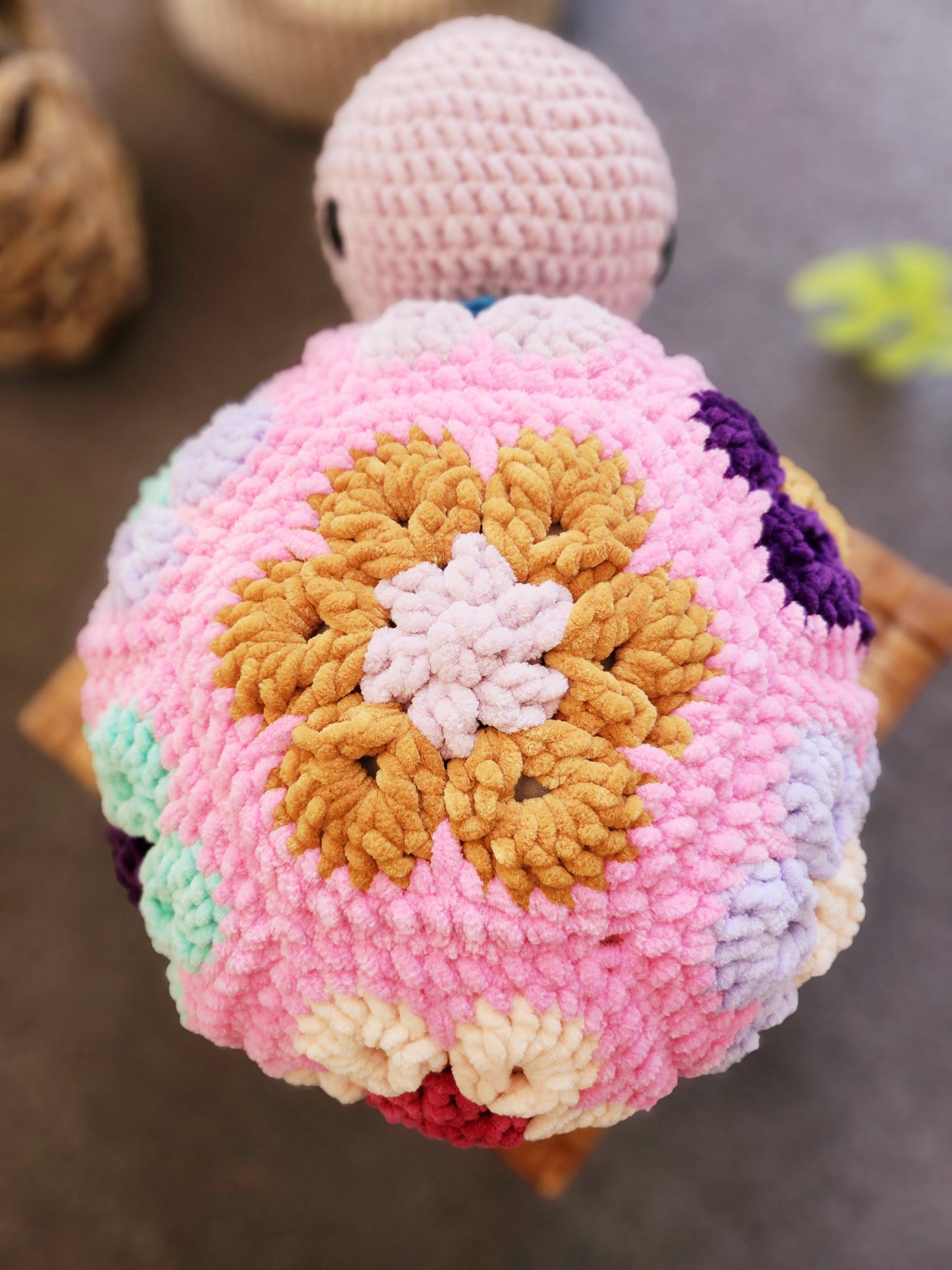 Large Granny Square Turtle