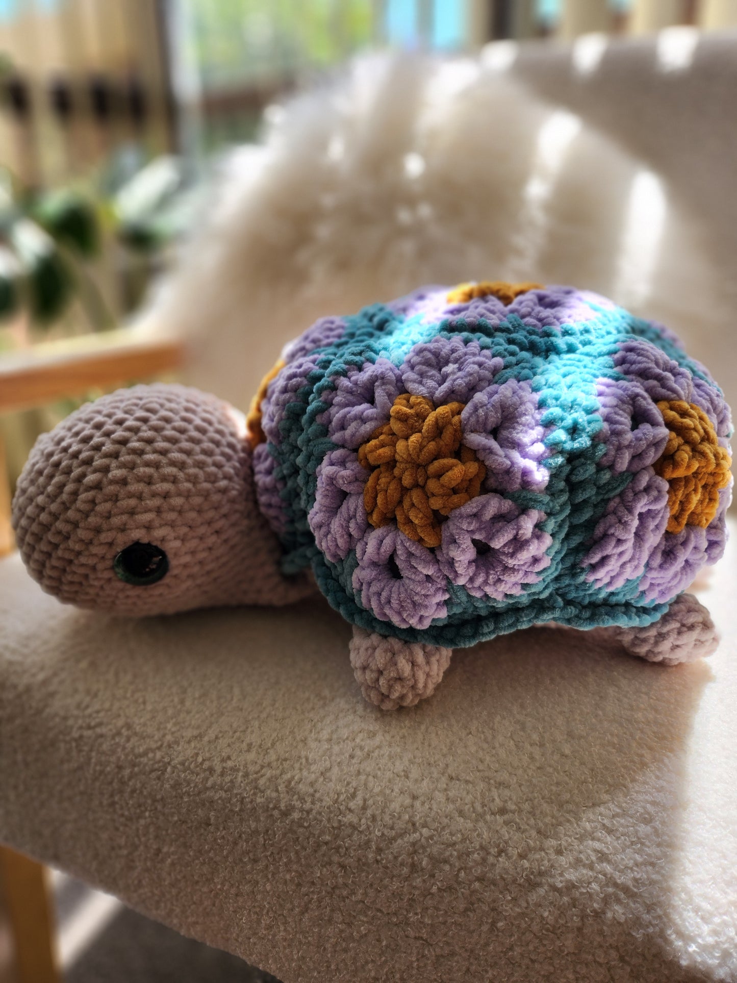 Large Granny Square Turtle