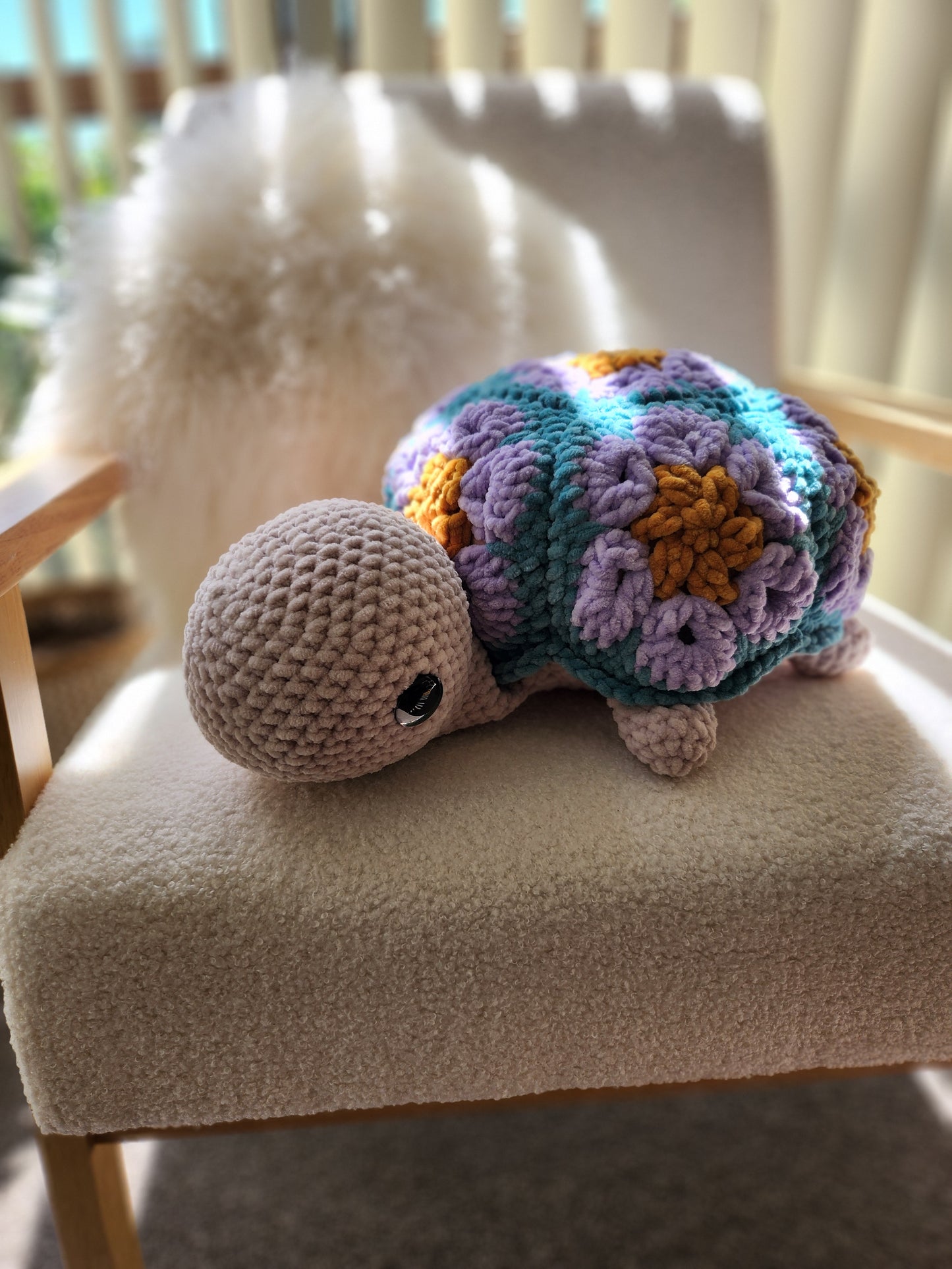 Large Granny Square Turtle