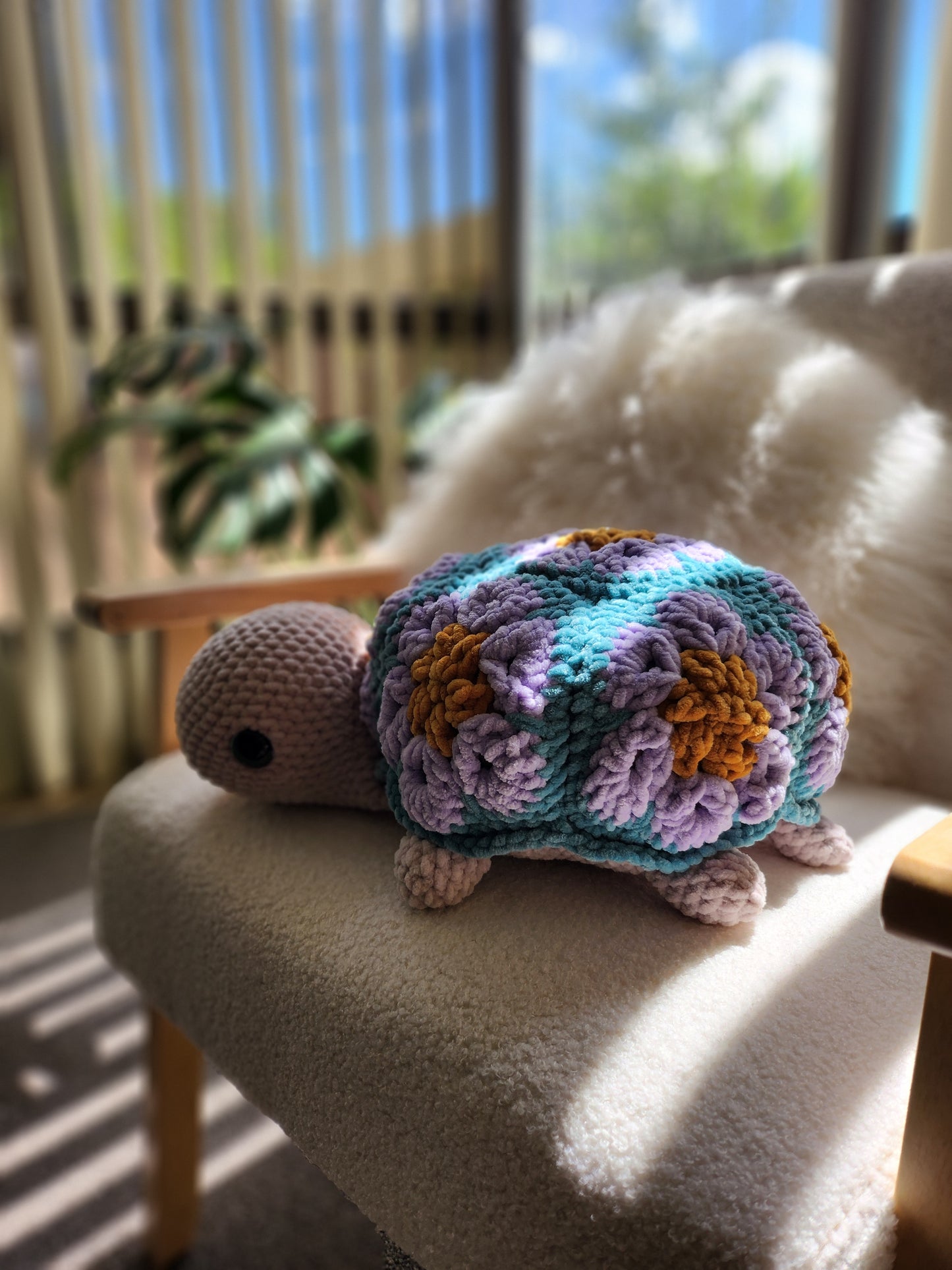 Large Granny Square Turtle