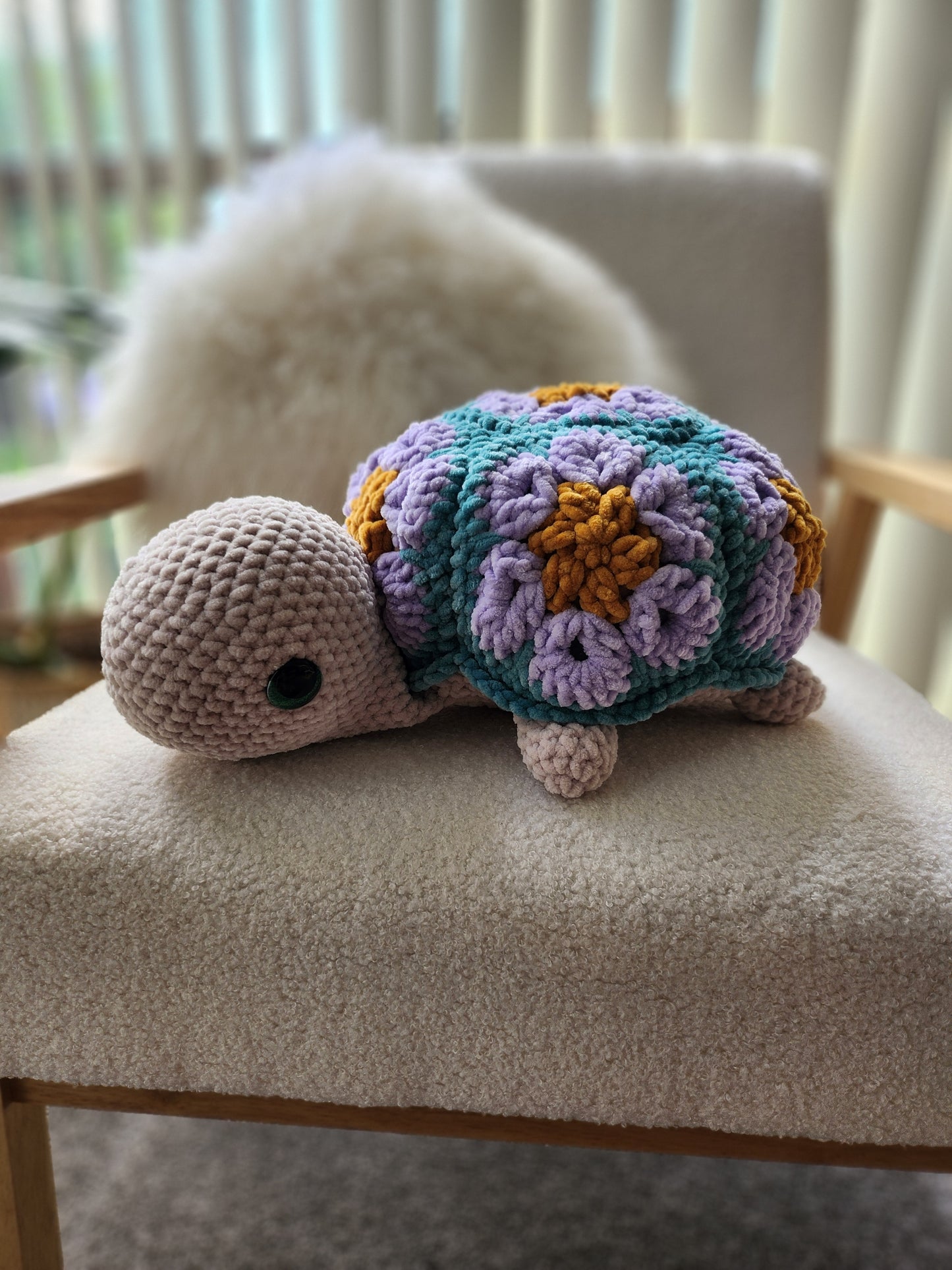 Large Granny Square Turtle