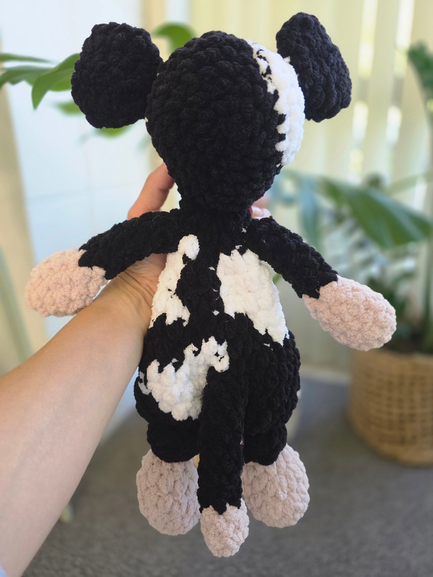 Cow Snuggler -Black & White