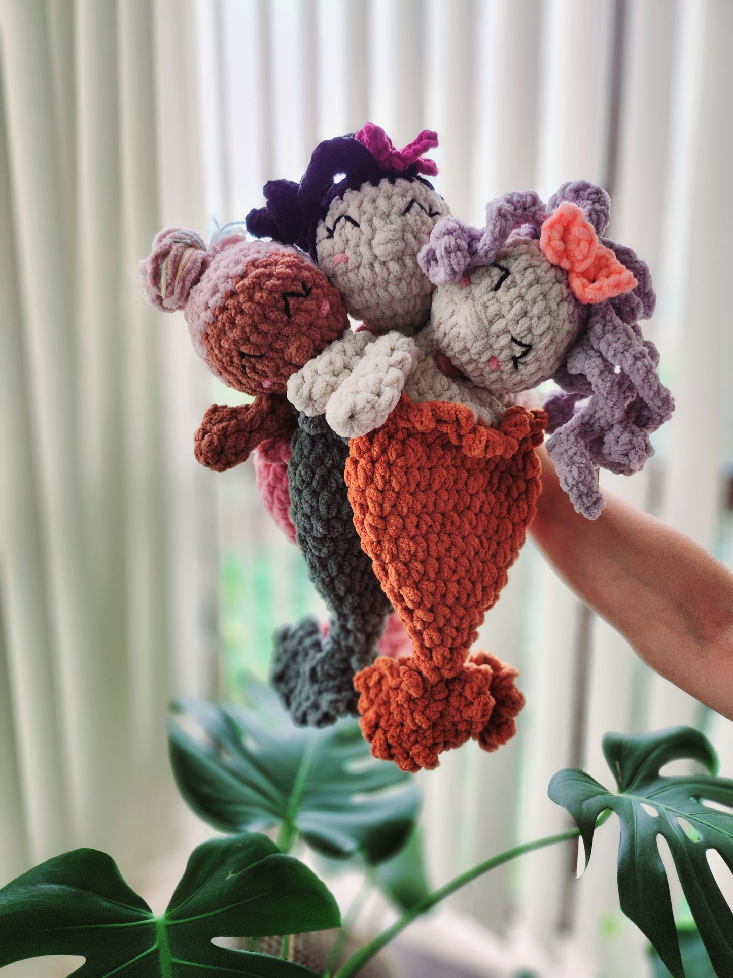 Luna Mermaid Snuggler